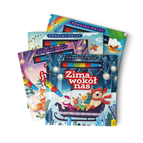 Pomaluj świat. Magiczne kolorowanki - Marta Rydz Domańska